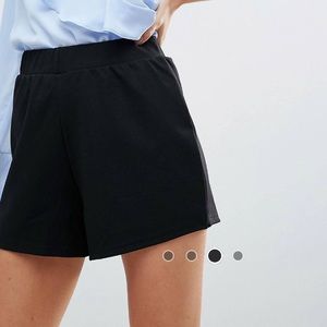 ASOS High Waisted Shorts in Jersey